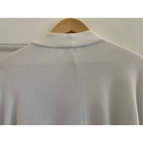 Eileen Fisher Open Cardigan Womens Large Boho Minimalist Lagenlook White Casual - Picture 12 of 15